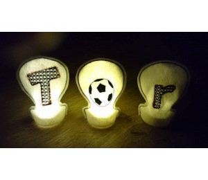 ITH Teelichthülle - Fußball Deutschland